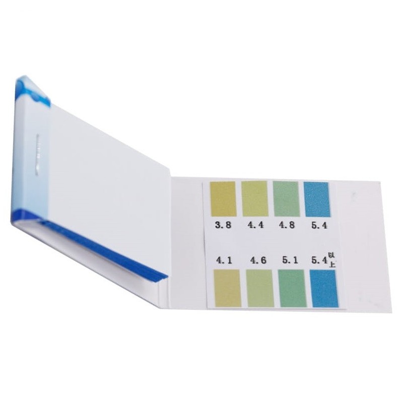 80 pH test strips 3.8-5.4