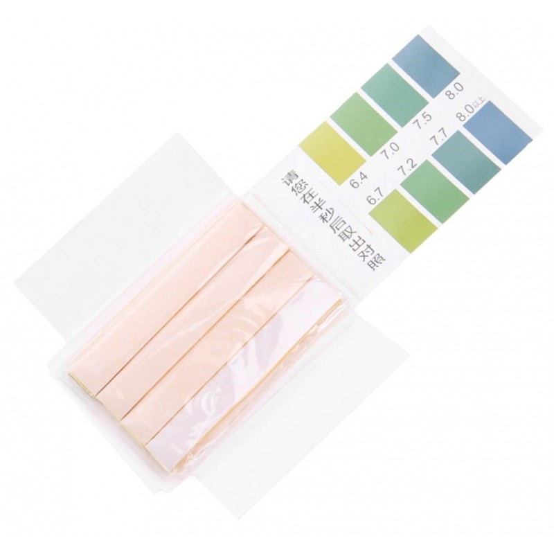 80 pH test strips 6.4-8.0