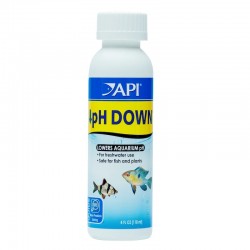 API pH Down 118ml – Freshwater Aquarium pH Reducer (Fast-Acting, Phosphate-Free)