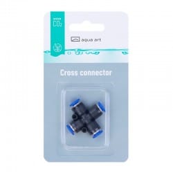 Aqua-Art Cross connector 6 mm