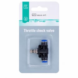Aqua-Art Throttle Check Valve 6 mm