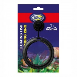 Aqua Nova floating round feeder – black