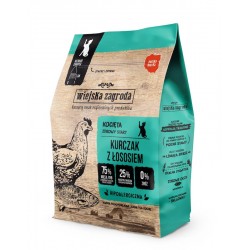 Country of Animals Chicken with salmon 400g dry food for kittens