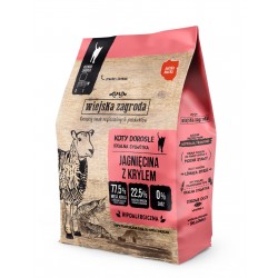 Country of Animals Lamb with krill 400g dry food for adult cats