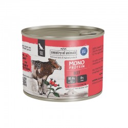 Country of Animals MONOPROTEIN BEEF wet food for adult dogs 200g