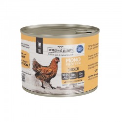 Country of Animals MONOPROTEIN Chicken wet food for adult cats 200g