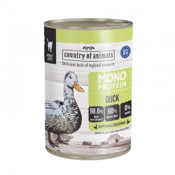 Country of Animals MONOPROTEIN Duck wet food for adult cats 400g