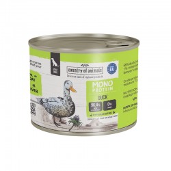Country of Animals MONOPROTEIN DUCK wet food for adult dogs 200g