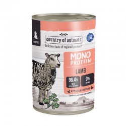 Country of Animals MONOPROTEIN LAMB wet food for Puppies 400g