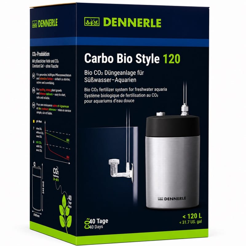 Dennerle Carbo Bio Style 120 – Bio CO2 System for Aquariums