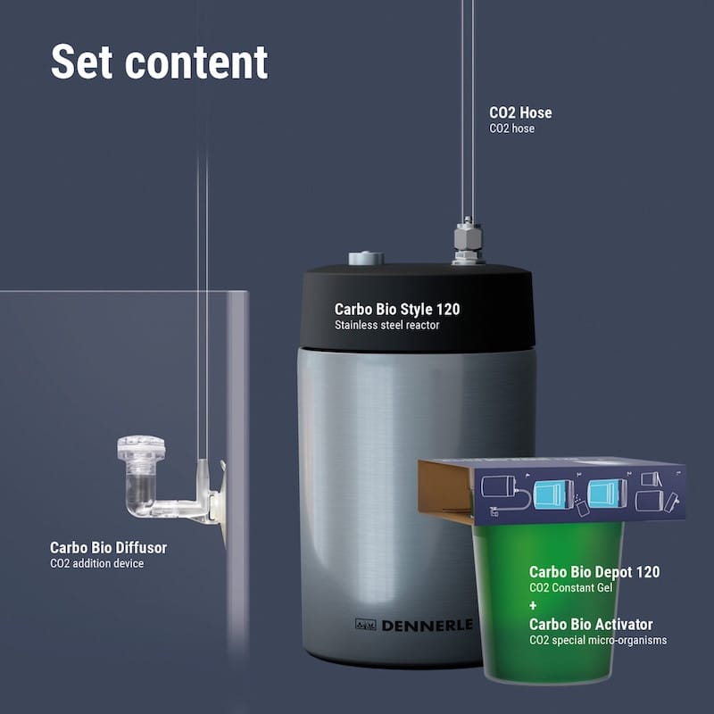 Dennerle Carbo Bio Style 120 – Bio CO2 System for Aquariums