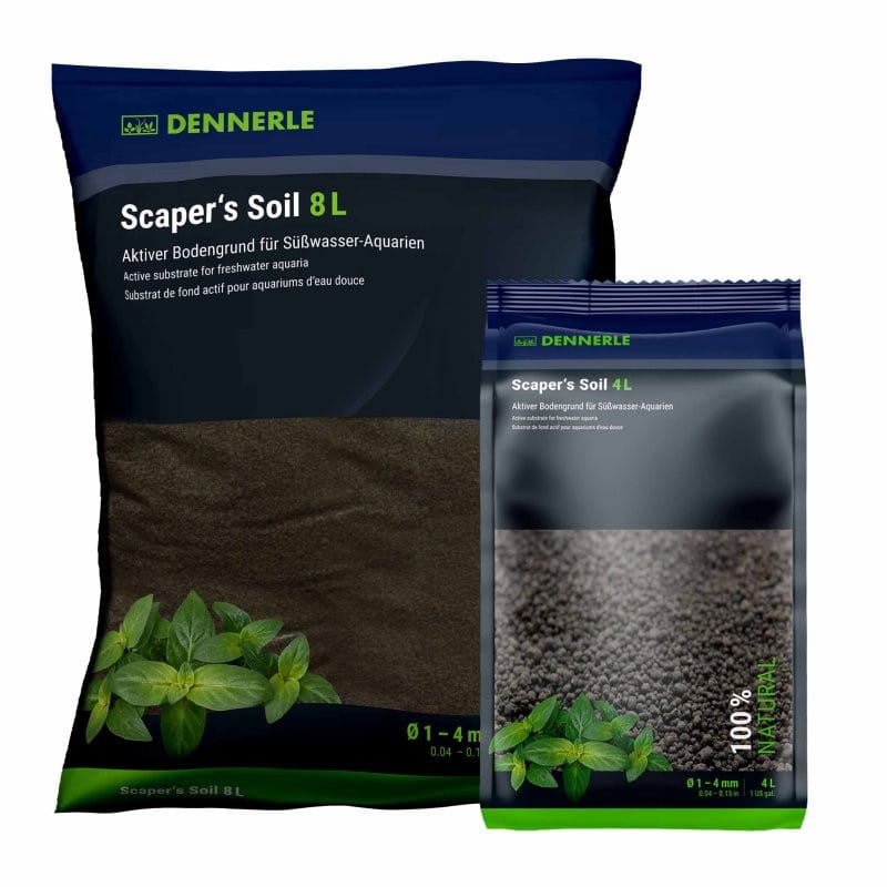 Dennerle Scapers Soil 1-4mm 4L – Black