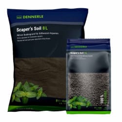 Dennerle Scapers Soil 1-4mm 8L – Black