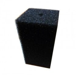 Filter sponge, square 15×7 black