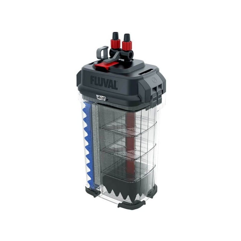 Fluval 407 Canister Filter, 50-100 US Gal / 150-500 L