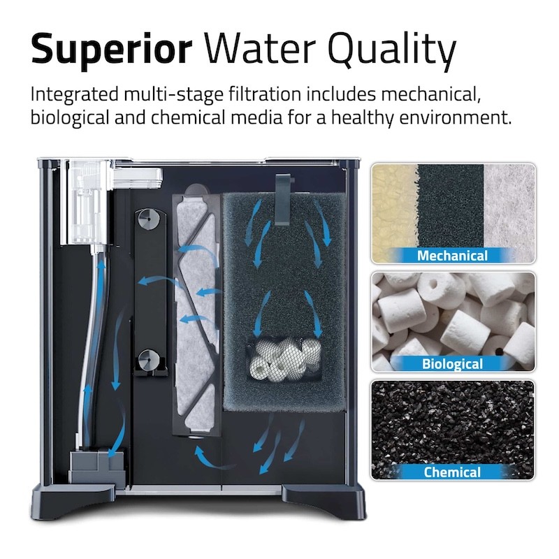Fluval Betta Premium Aquarium Kit, 6 US Gal / 22.7 L
