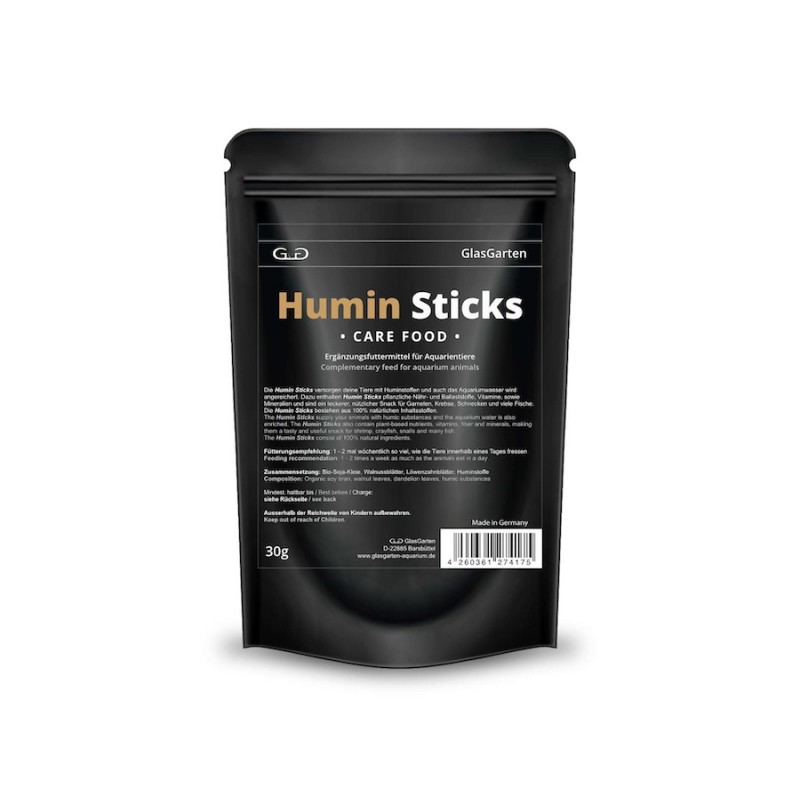 GlasGarten Humin Sticks – Care Food 30g
