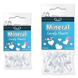 GlasGarten Mineral Hearts 8pcs