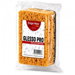 Kruger Meier Glesso Pro – Aquarium Glass Cleaning Sponge for Freshwater and Marine Aquariums