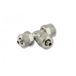 Metal connector T 6mm