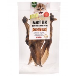 Milord Rabbit ears without fur 2pc – cat treat, 100% dried meat