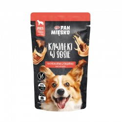 Mr Meaty Chunks in gravy Wet food for dog Beef with goat (adult) 150g