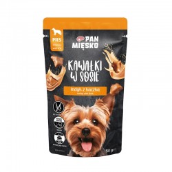 Mr Meaty Chunks in gravy Wet food for dog Turkey with duck (adult) 150g