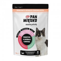 Mr Meaty Dry Cat Food – Special Needs: Digestive & Hairball Control Turkey with Salmon Adult Cats – Medium Kibble 800g