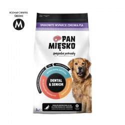 Mr Meaty Dry Dog Food – Special Care Dental & Senior – Beef & Turkey (Senior) – Medium Kibble – 3kg