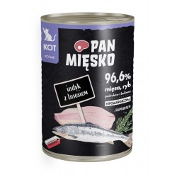 Mr Meaty Wet food for cat Turkey with Salmon 400g (kitten)