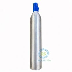 New, full SodaStream CO2 cylinder 425 g for sparkling water makers with a screw-in connection