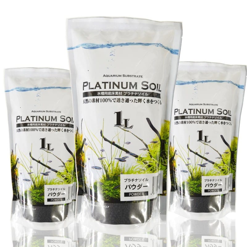QUALDROP PLATINUM SOIL NORMAL AQUARIUM SUBSTRATE 1l 3-4mm