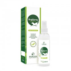 Pokusa BugSpray – GreenLine 150ml – Tick, flea and mosquito spray for dogs and cats