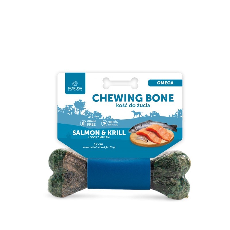 Pokusa Chewing Bone – Omega 3 & 6 – 17 cm