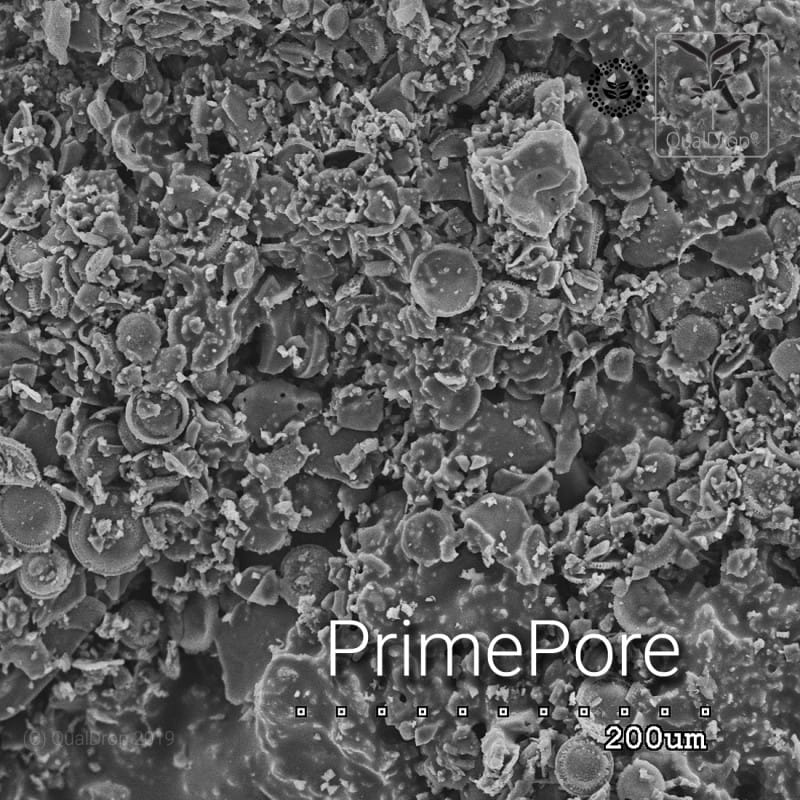 QualDrop PrimePore 500ml ceramic filter material