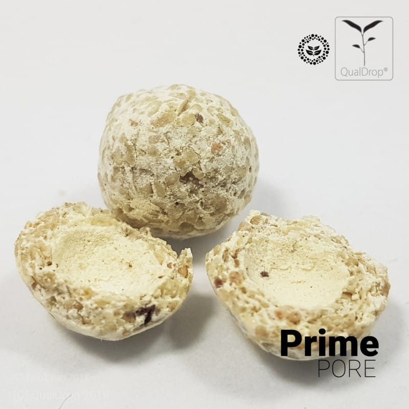QualDrop PrimePore 500ml ceramic filter material