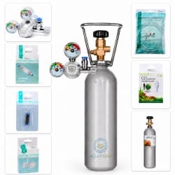 Professional CO2 Set for Planted Aquariums with Full 2L Cylinder