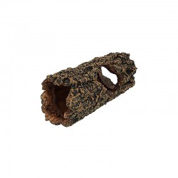 Tree Barrel Log 21cm – Aquarium Ornament Hollow Log (Hiding Cave)