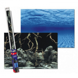 Tree roots/water background 150x60cm