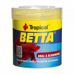 Tropical Betta Flakes 50ml – betta, gurami, Paradise fish and Colisa