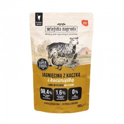 Wet cat food Country of Animals Lamb with Dock and Catmint (adult) 100g