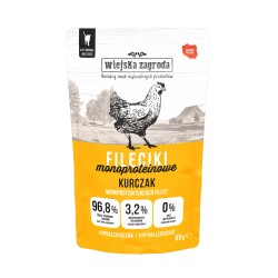 Wet cat food Country of Animals MONOPETINE Chicken fillets (adult) 85g